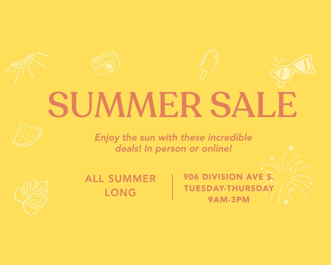 SUMMER SALE