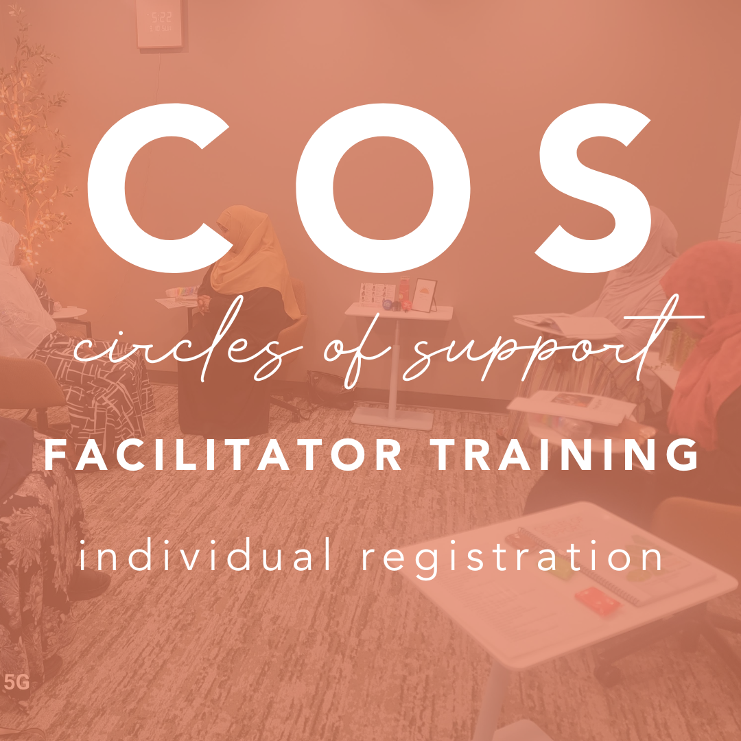 Circles of Support Facilitator Training (Individual)