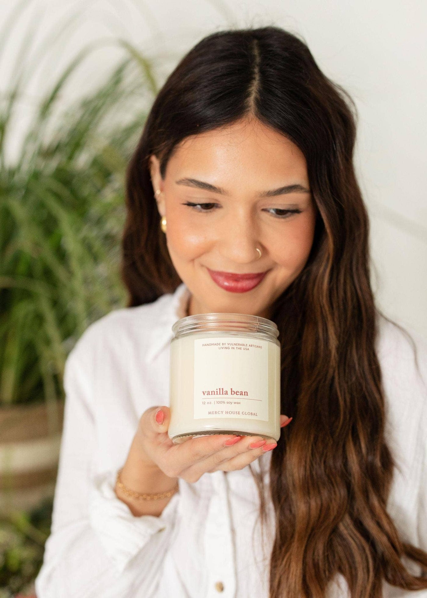 Vanilla Bean Candle | 12 oz. Glass Jar