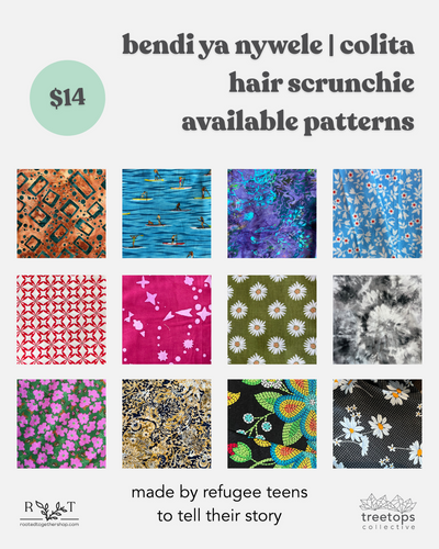 ✨ Handmade Bow Scrunchies – A Celebration of Culture in colors.