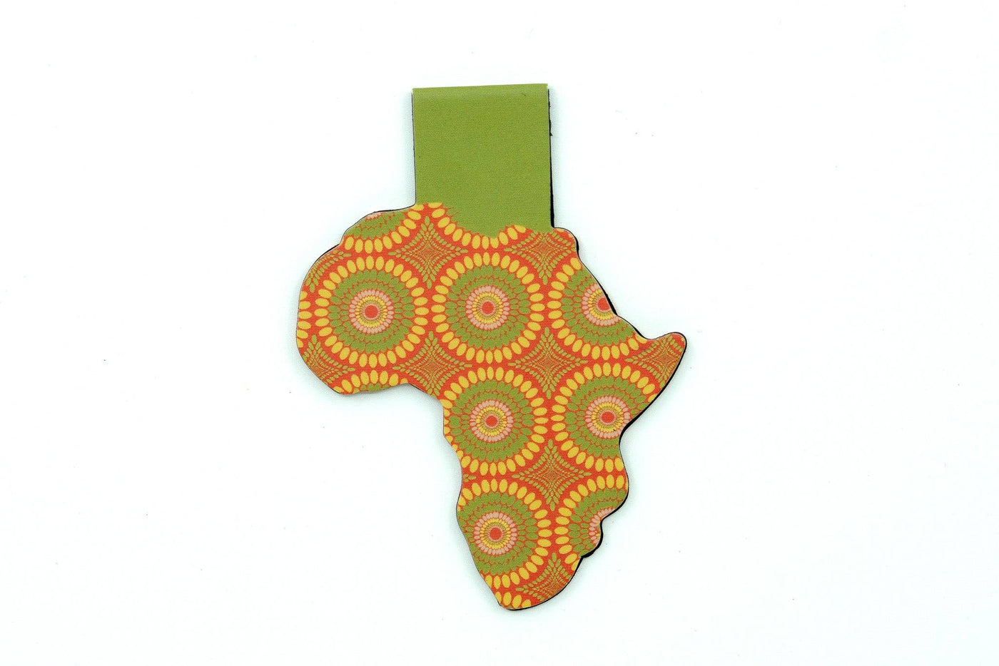 Magnetic Bookmark - African Print (Bloom)