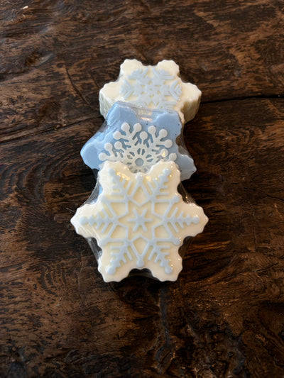 Snowflake Handmade Soap by Soapy