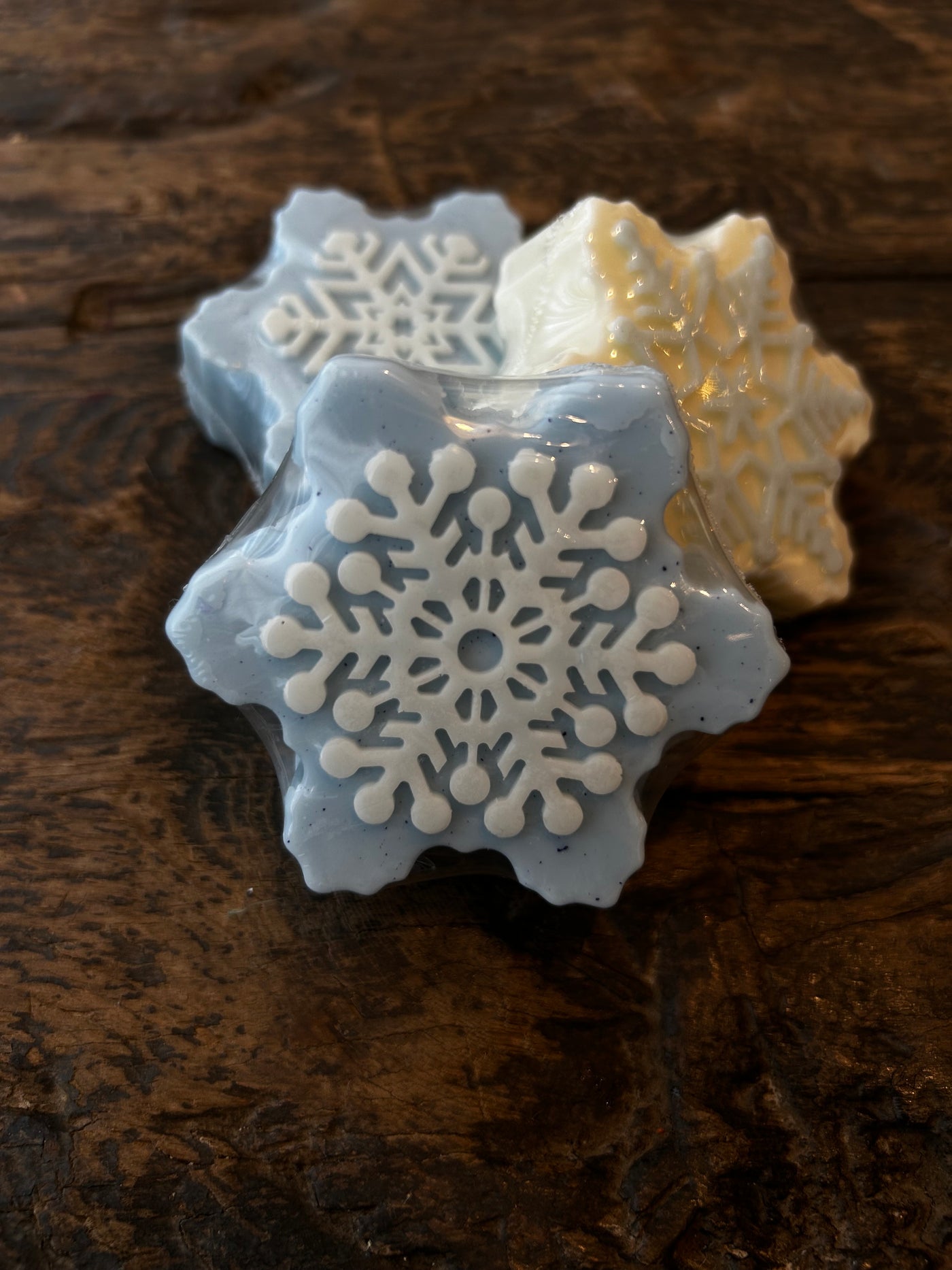 Snowflake Handmade Soap by Soapy