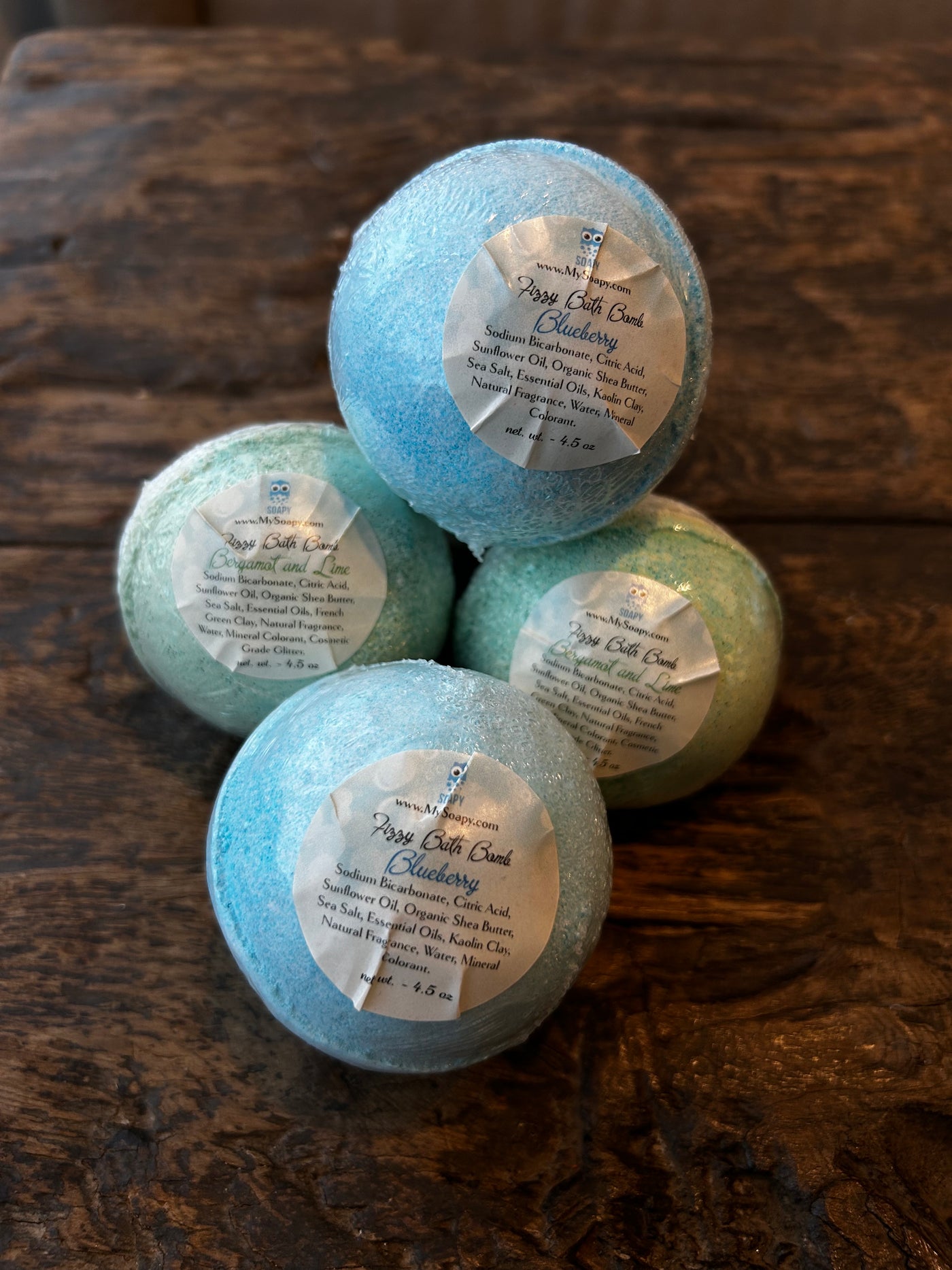 Fizzy Bath Bomb Collection by Soapy