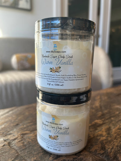 Handmade Sugar Body Scrubs by Soapy