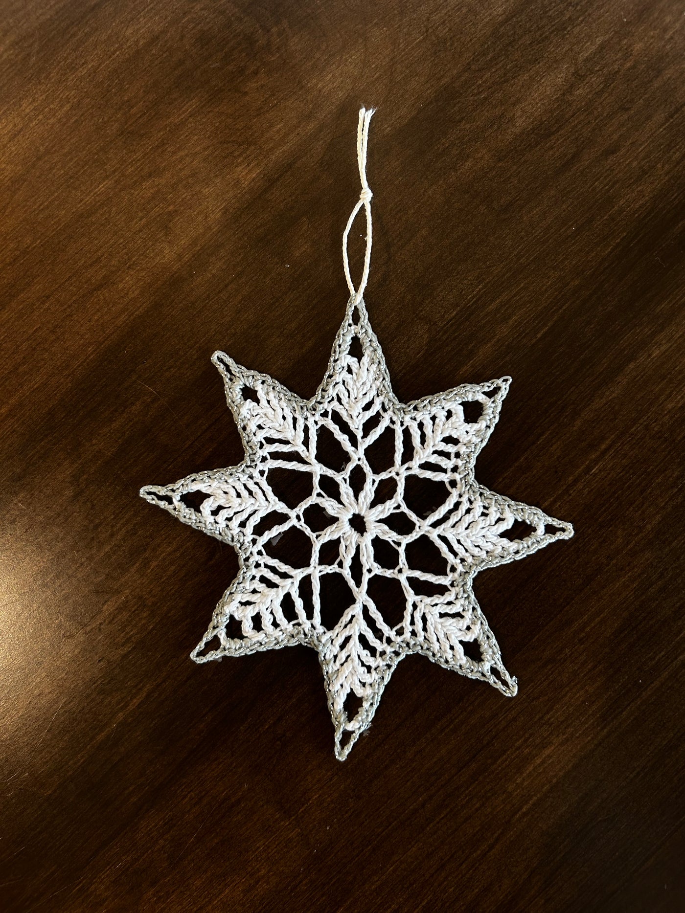 Handmade Snowflake Ornaments