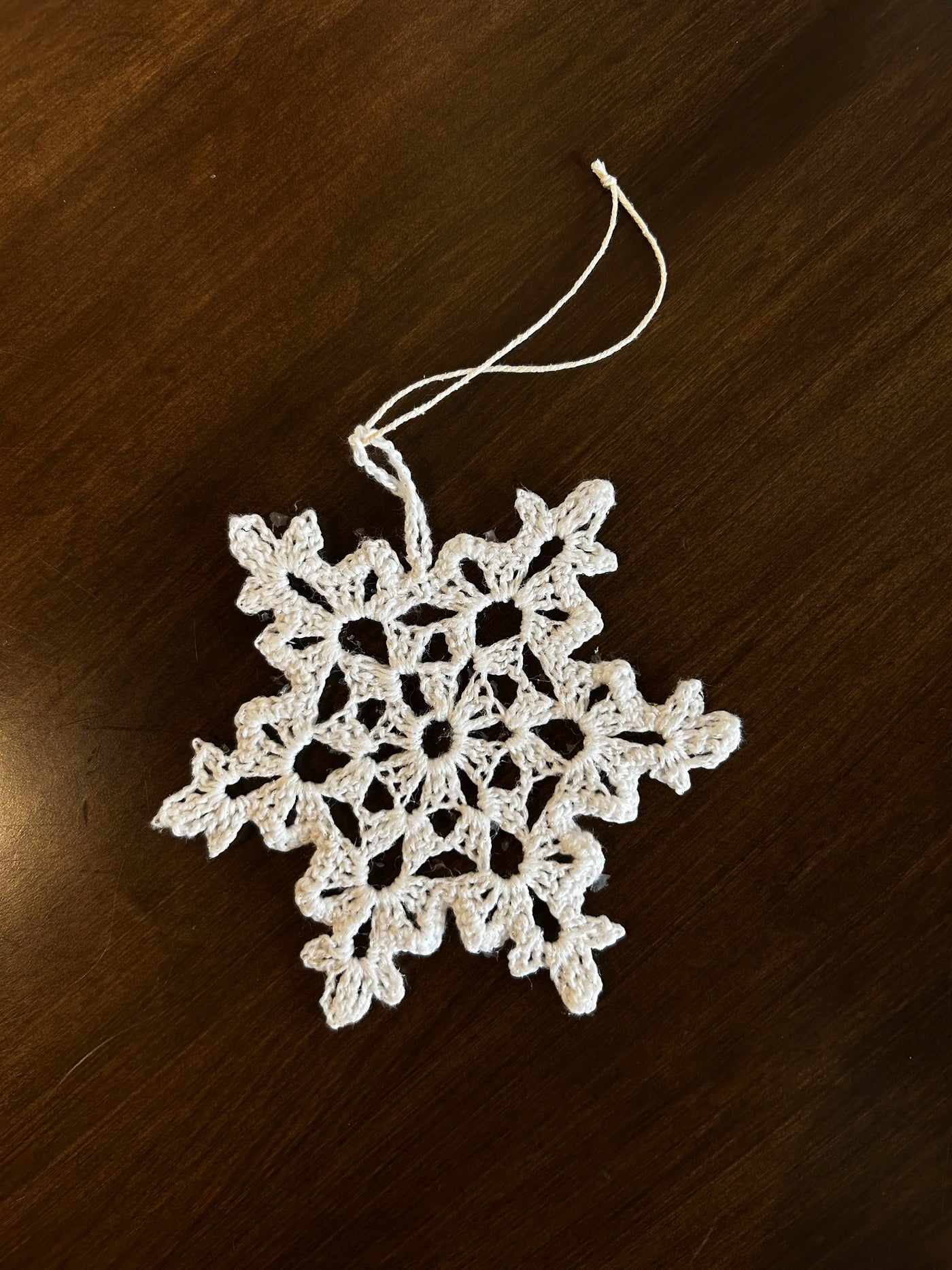 Handmade Snowflake Ornaments
