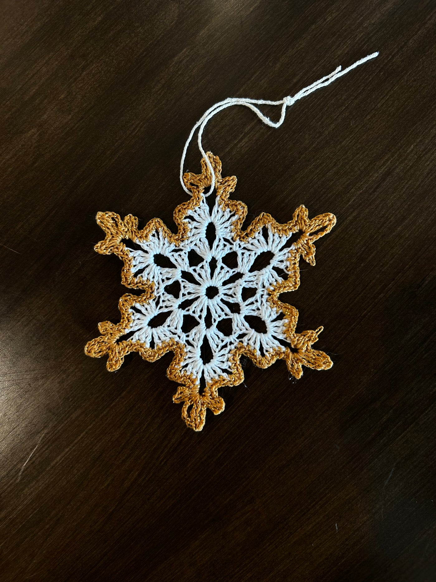 Handmade Snowflake Ornaments