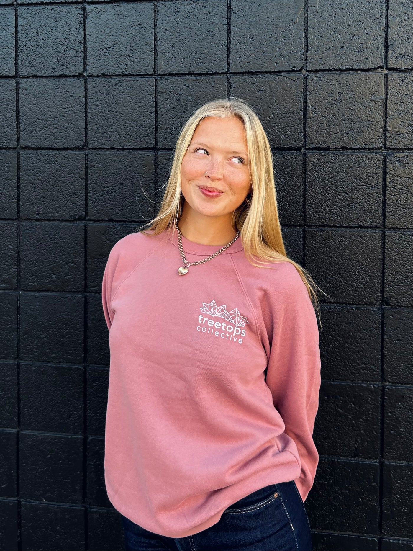 “Build the World You Want to See” Crewneck