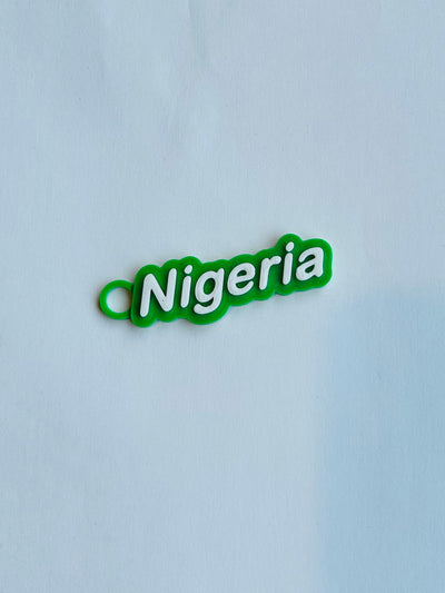 African Country Name Keychains from Kiota Print LLC