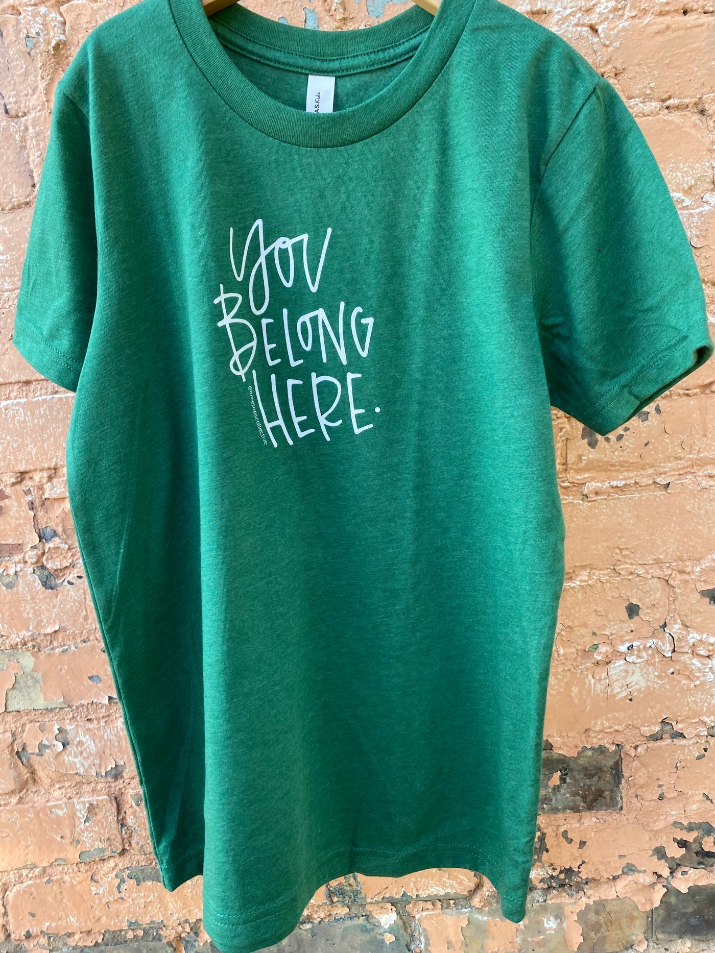 "You Belong Here" kids shirts