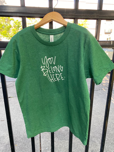 "You Belong Here" kids shirts