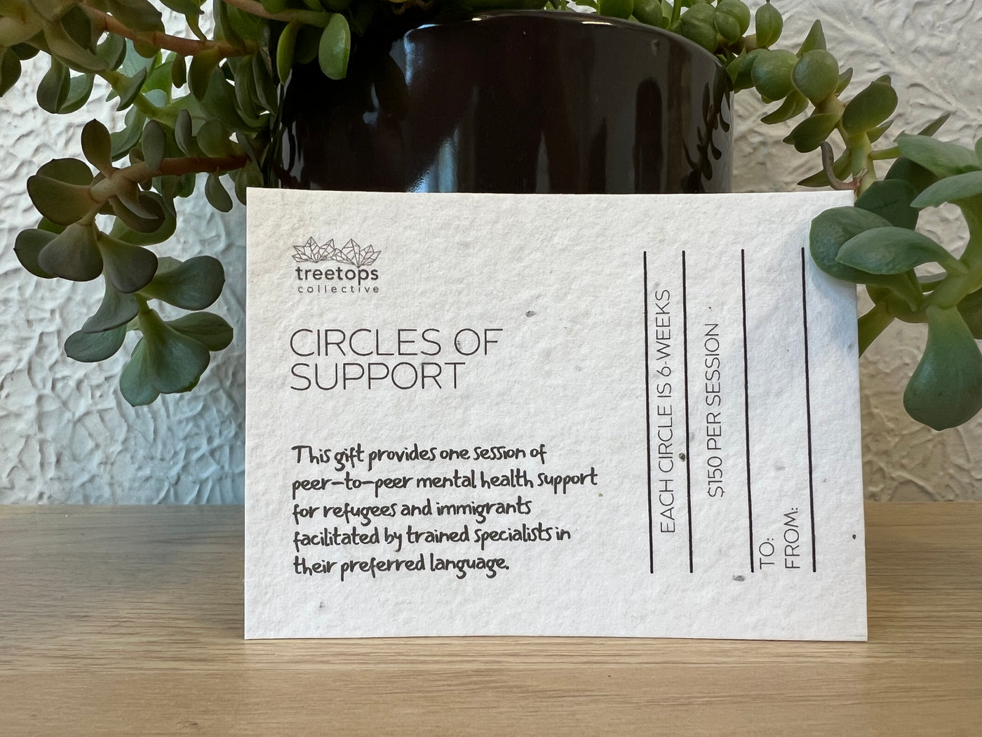 Circles of Support Gift Card