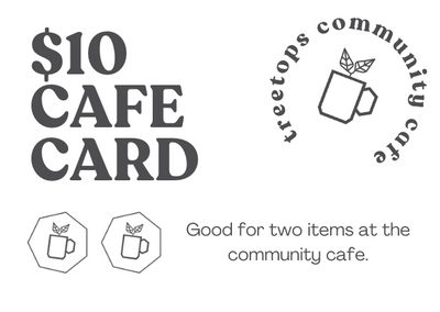 Treetops Community Cafe Punch Card