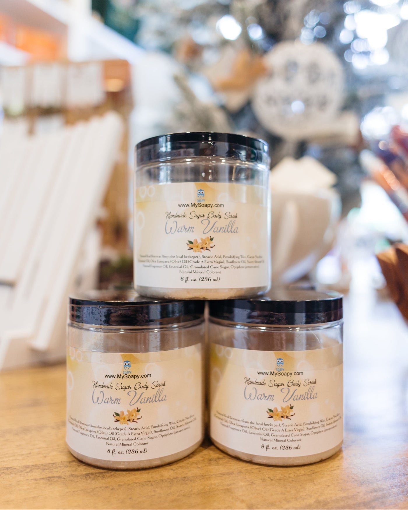 Handmade Sugar Body Scrubs by Soapy