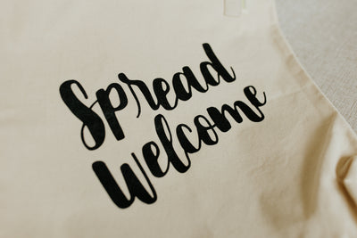 "Spread Welcome" Tote