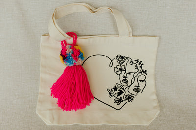 Canvas Zipper Tote