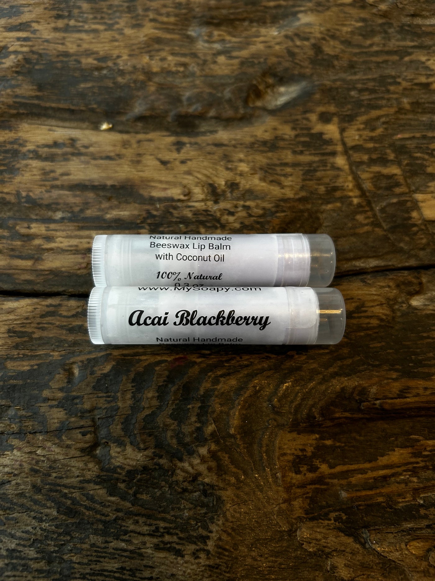 Natural Beeswax Lip Balms by Soapy