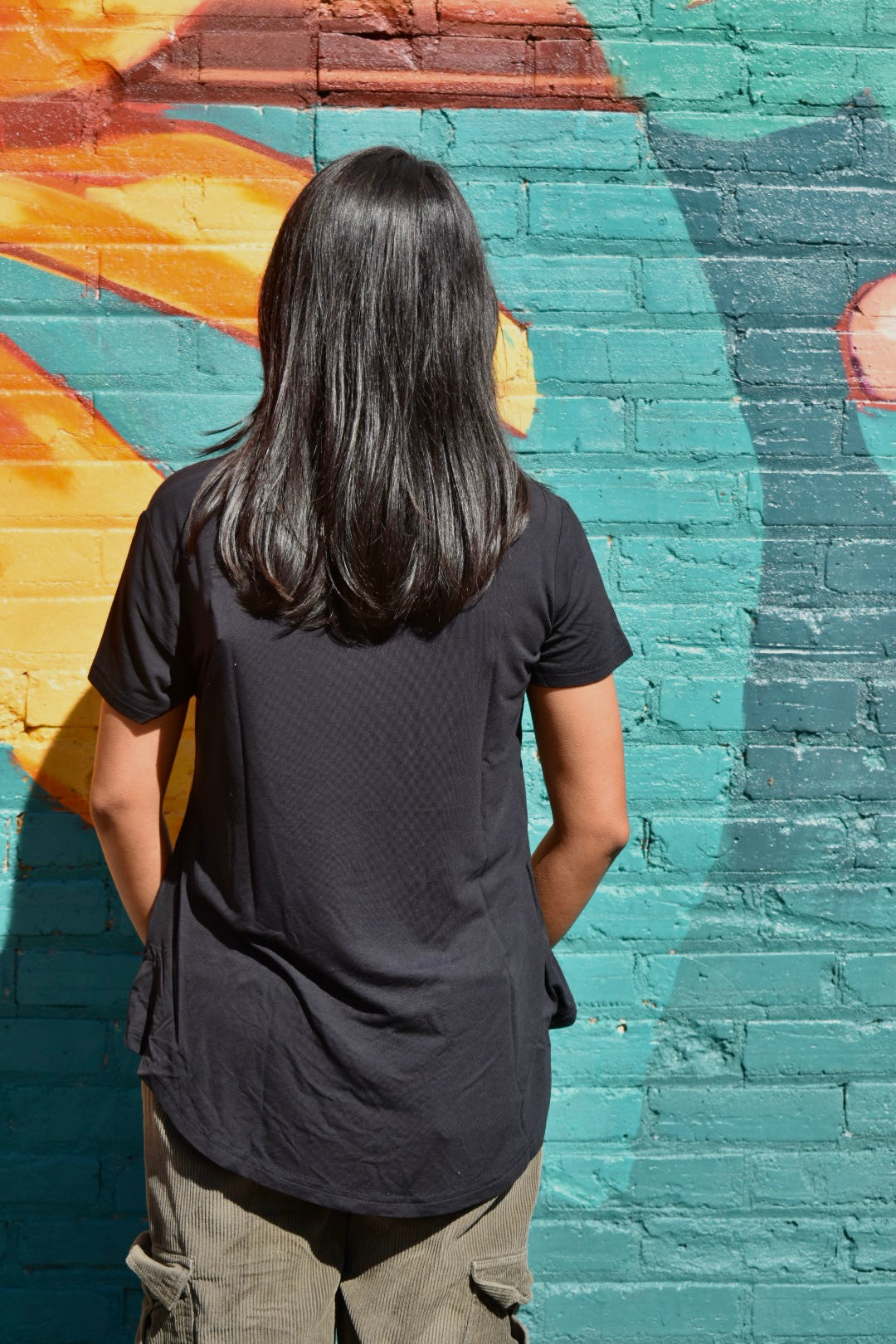 "We Are the Women" T Black - Bamboo