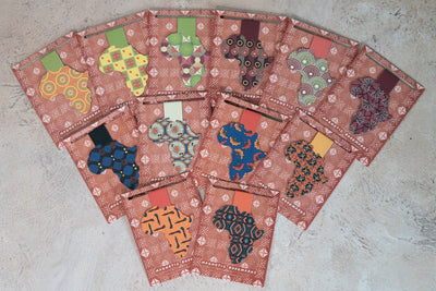Magnetic Bookmark - African Print (Bloom)