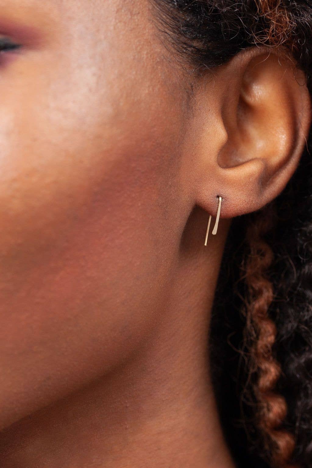 Indra Staple Earrings in 14K Gold Filled