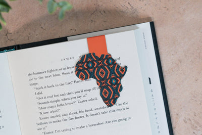 Magnetic Bookmark - African Print (Diamonds)