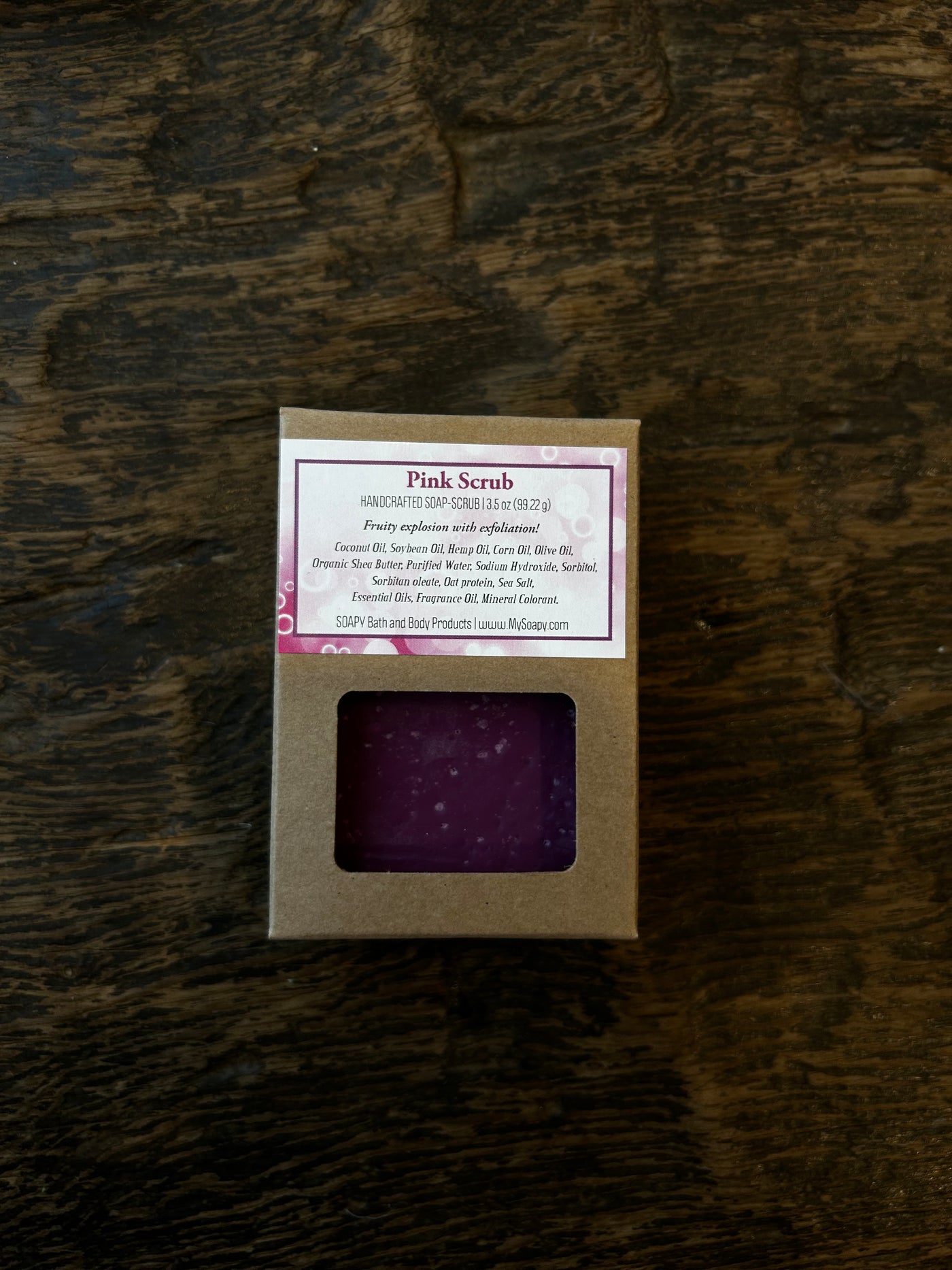 Handcrafted Soap & Scrub Collection by Soapy