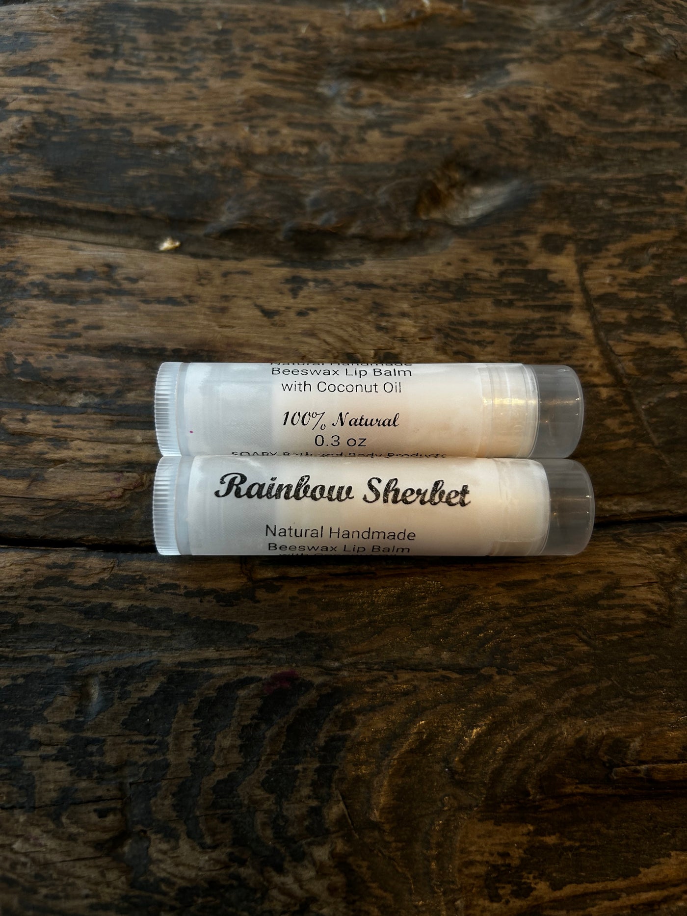 Natural Beeswax Lip Balms by Soapy