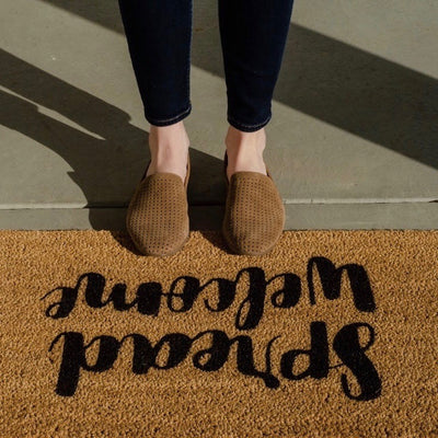 "Spread Welcome" Mat